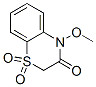4-Methoxy-2H-1,4-benzothiazin-3(4H)-one 1,1-dioxide CAS#: 21068-98-4