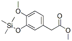 [4-Methoxy-3-(trimethylsiloxy)phenyl]acetic acid methyl ester CAS#: 15964-85-9