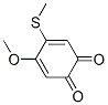 4-Methoxy-5-(methylthio)-o-benzoquinone CAS#: 18916-56-8