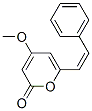 4-Methoxy-6-[(Z)-2-phenylvinyl]-2H-pyran-2-one CAS#: 23768-64-1