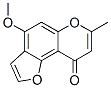 4-Methoxy-7-methyl-9H-furo[2,3-f][1]benzopyran-9-one CAS#: 17226-76-5