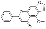 4-Methoxy-7-phenyl-5H-furo[3,2-g][1]benzopyran-5-one CAS#: 1232-43-5