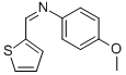 4-Methoxy-N-(2-thienylmethylene)benzeneamine CAS#: 13533-27-2