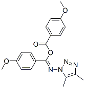 4-Methoxybenzoic acid N-(4,5-dimethyl-1H-1,2,3-triazol-1-yl)-4-methoxybenzenecarbimidic anhydride CAS#: 19226-32-5