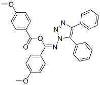 4-Methoxybenzoic acid N-(4,5-diphenyl-1H-1,2,3-triazol-1-yl)-4-methoxybenzenecarbimidic anhydride CAS#: 19226-34-7