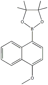 4-Methoxynaphthalen-1-ylboronic acid pinacol ester CAS#: 269410-16-4