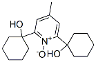4-Methyl-2,6-bis(1-hydroxycyclohexyl)pyridine 1-oxide CAS#: 17117-09-8