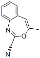4-Methyl-3,1-benzoxazepine-2-carbonitrile CAS#: 19062-85-2