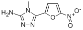 4-Methyl-5-(5-nitrofuran-2-yl)-4H-1,2,4-triazol-3-amine CAS#: 10187-86-7