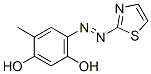 4-Methyl-6-(2-thiazolylazo)resorcinol CAS#: 14383-24-5