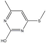 4-Methyl-6-(Methylthio)pyriMidin-2-ol CAS#: 16710-11-5
