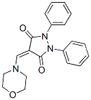 4-(Morpholinomethylene)-1,2-diphenyl-3,5-pyrazolidinedione CAS#: 24665-83-6