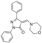 4-(Morpholinomethylene)-1,3-diphenyl-2-pyrazolin-5-one CAS#: 24665-75-6