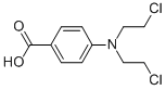 4-N-bis(2-chloroethyl)aminobenzoic acid CAS#: 1141-37-3