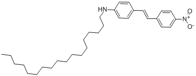 4-NITRO-4'-(OCTADECYLAMINO)STILBENE CAS#: 110138-83-5