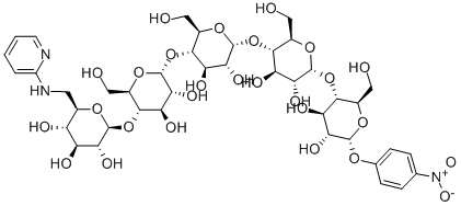 4-NITROPHENYL-6'''''-DEOXY-6'''''-(2-PYRIDYLAMINO)-ALPHA-D-PENTA-(1->4)-GLUCOPYRANOSIDE CAS#: 100111-14-6
