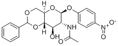 4-Nitrophenyl2-acetamido-2-deoxy-4,6-O-benzylidene-b-D-glucopyranoside CAS#: 19234-58-3