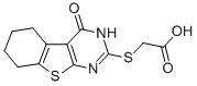 (4-OXO-3,4,5,6,7,8-HEXAHYDRO-BENZO[4,5]THIENO[2,3-D ]PYRIMIDIN-2-YLSULFANYL)-ACETIC ACID CAS#: 112672-69-2