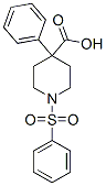 4-PHENYL-1-(PHENYLSULFONYL)PIPERIDINE-4-CARBOXYLIC ACID CAS#: 101730-55-6