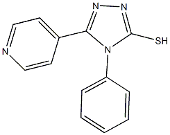 4-PHENYL-5-PYRIDIN-4-YL-4H-[1,2,4]TRIAZOLE-3-THIOL CAS#: 16629-40-6