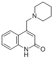 4-PIPERIDIN-1-YLMETHYL-1H-QUINOLIN-2-ONE CAS#: 13629-28-2