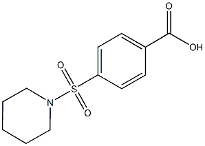 4-(PIPERIDINE-1-SULFONYL)-BENZOIC ACID CAS#: 10252-83-2