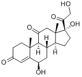 4-PREGNEN-6-BETA, 17,21-TRIOL-3,11,20-TRIONE CAS#: 16355-28-5