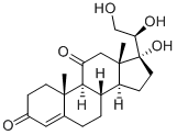 4-PREGNENE-17-A-20-B-21-TRIOL-*3-11-DION E CAS#: 116-59-6