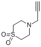 4-PROPARGYLTHIOMORPHOLINE 1,1-DIOXIDE CAS#: 10442-03-2