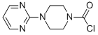 4-PYRIMIDIN-2-YL-PIPERAZINE-1-CARBONYL CHLORIDE CAS#: 253176-26-0