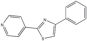 4-Phenyl-2-(4-pyridyl)thiazole, 97% CAS#: 106950-18-9
