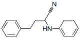 4-Phenyl-2-(phenylamino)-2-butenenitrile CAS#: 14627-90-8