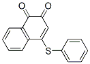 4-(Phenylthio)-1,2-naphthalenedione CAS#: 18916-59-1