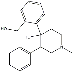 4-Piperidinol, 4-[2-(hydroxymethyl)phenyl]-1-methyl-3-phenyl- CAS#: 218288-32-5