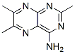 4-Pteridinamine,2,6,7-trimethyl-(9CI) CAS#: 19374-11-9