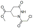 4-Pyridazinecarboxylic acid, 2-(chloroacetyl)hexahydro-6-oxo-, methyl ester (9CI) CAS#: 251307-08-1