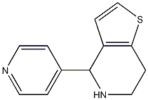 4-(Pyridin-4-yl)-4,5,6,7-tetrahydrothieno[3,2-c]pyridine CAS#: 213462-07-8