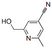 4-Pyridinecarbonitrile, 2-(hydroxymethyl)-6-methyl- (9CI) CAS#: 108129-25-5