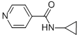 4-Pyridinecarboxamide,N-cyclopropyl-(9CI) CAS#: 25764-75-4