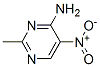 4-Pyrimidinamine, 2-methyl-5-nitro- CAS#: 15579-59-6
