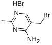4-Pyrimidinamine, 5-(bromomethyl)-2-methyl-, monohydrobromide CAS#: 2908-71-6