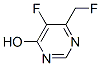 4-Pyrimidinol, 5-fluoro-6-(fluoromethyl)- (8CI) CAS#: 28246-13-1