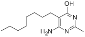 4-Pyrimidinol, 6-amino-2-methyl-5-octyl- CAS#: 103980-52-5
