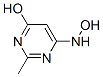 4-Pyrimidinol, 6-(hydroxyamino)-2-methyl- (8CI) CAS#: 16071-29-7