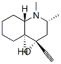 4-Quinolinol, 4-ethynyldecahydro-1,2-dimethyl-, (2alpha,4alpha,4aalpha ,8abeta)- CAS#: 16067-80-4