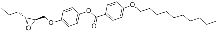 4-[(S,S)-2,3-EPOXYHEXYLOXY]PHENYL 4-(DECYLOXY)BENZOATE CAS#: 107133-34-6