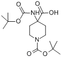 4-TERT-BUTOXYCARBONYLAMINO-PIPERIDINE-1,4-DICARBOXYLIC ACID MONO-TERT-BUTYL ESTER CAS#: 189321-65-1