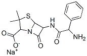 4-Thia-1-azabicyclo[3.2.0]heptane-2-carboxylic acid, 6-(2-amino-2-phenylacetamido)-3,3-dimethyl-7-oxo-, monosodium salt (8CI) CAS#: 15497-42-4