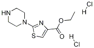 4-Thiazolecarboxylic acid, 2-(1-piperazinyl)-, ethyl ester, dihydrochloride CAS#: 105653-53-0