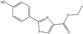 4-Thiazolecarboxylic acid, 2-(4-hydroxyphenyl)-, ethyl ester CAS#: 113334-60-4